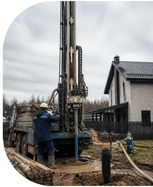 Бурение скважин на воду под ключ в Бийске от 124644 р. | АПаруса-Бск